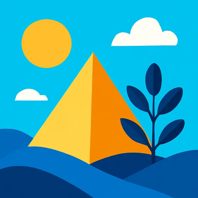 Formas y tierras - portada del puzzle