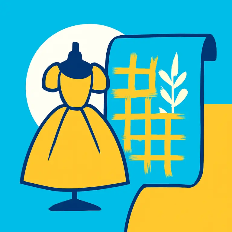 История моды и текстиля - обложка пазла