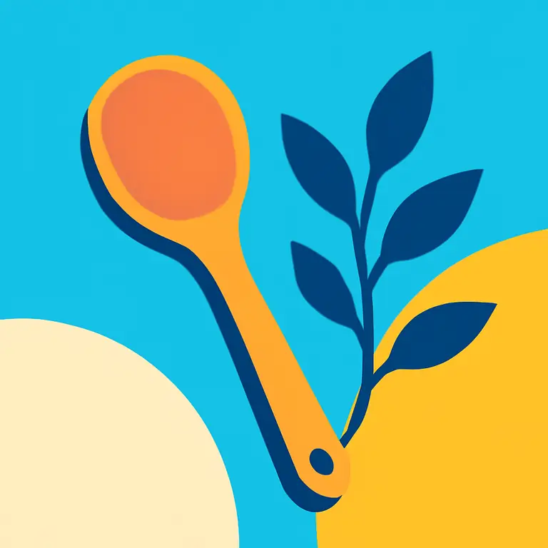 Кухонные и природные предметы - обложка пазла