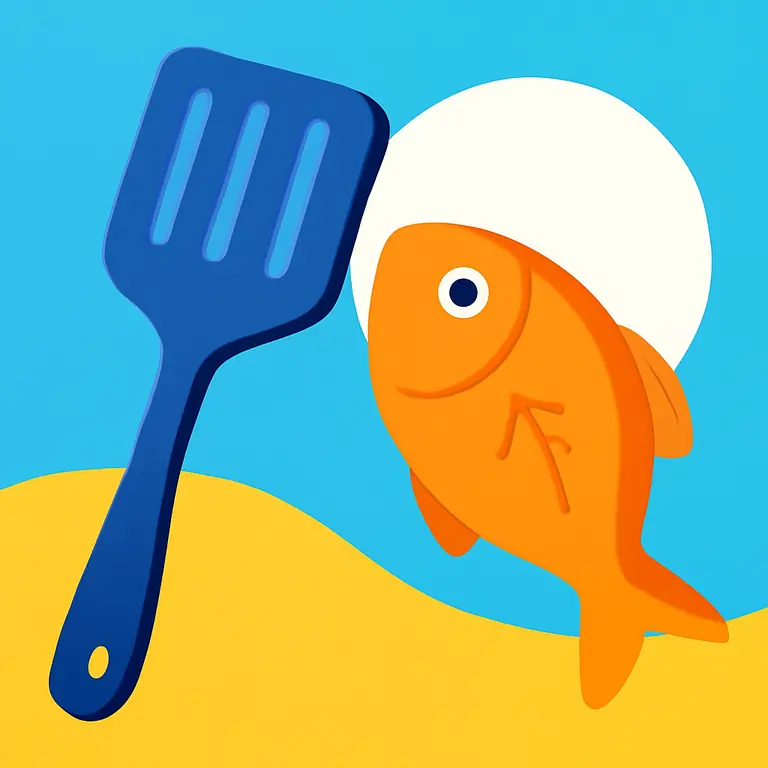 Кухонные и морские принадлежности - обложка пазла