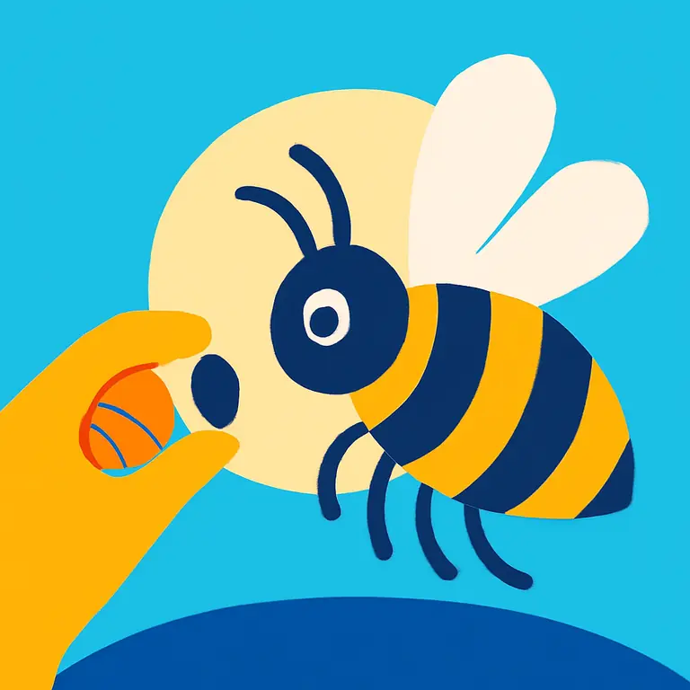 Насекомые и действия - обложка пазла