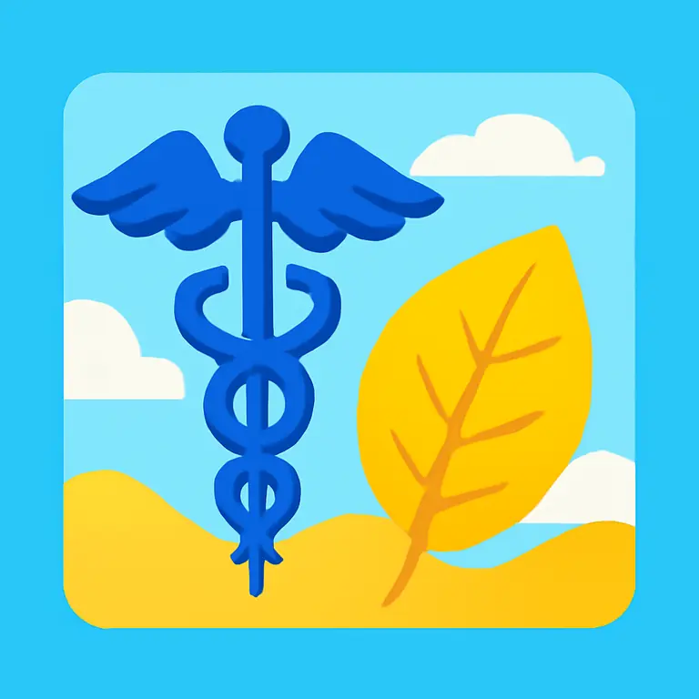 Медицинские термины и природа - обложка пазла