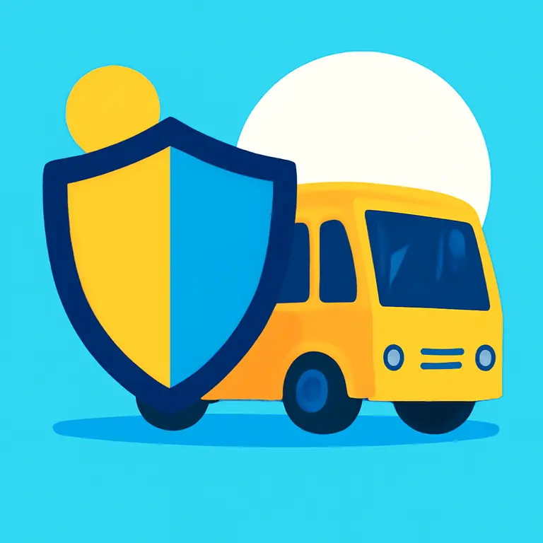 Транспорт и защита - обложка пазла