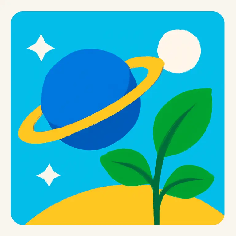 Космос и природа - обложка пазла