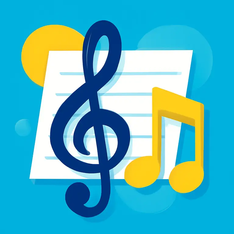 Музыкальные термины - обложка пазла