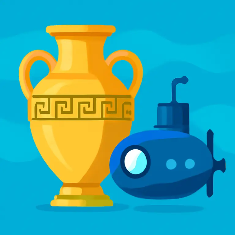 Морские и древние тайны - обложка пазла