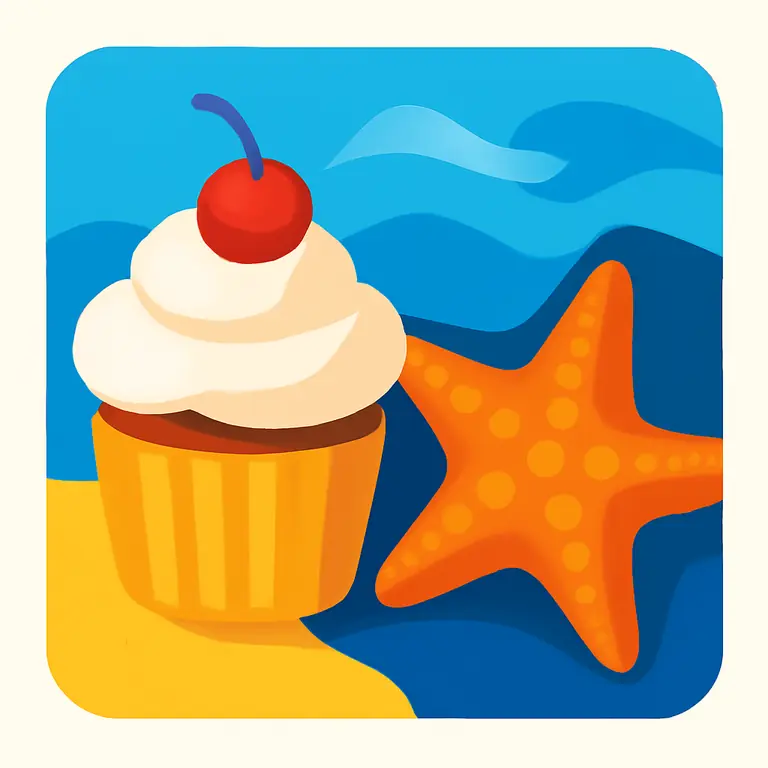 Сладкие и морские загадки - обложка пазла