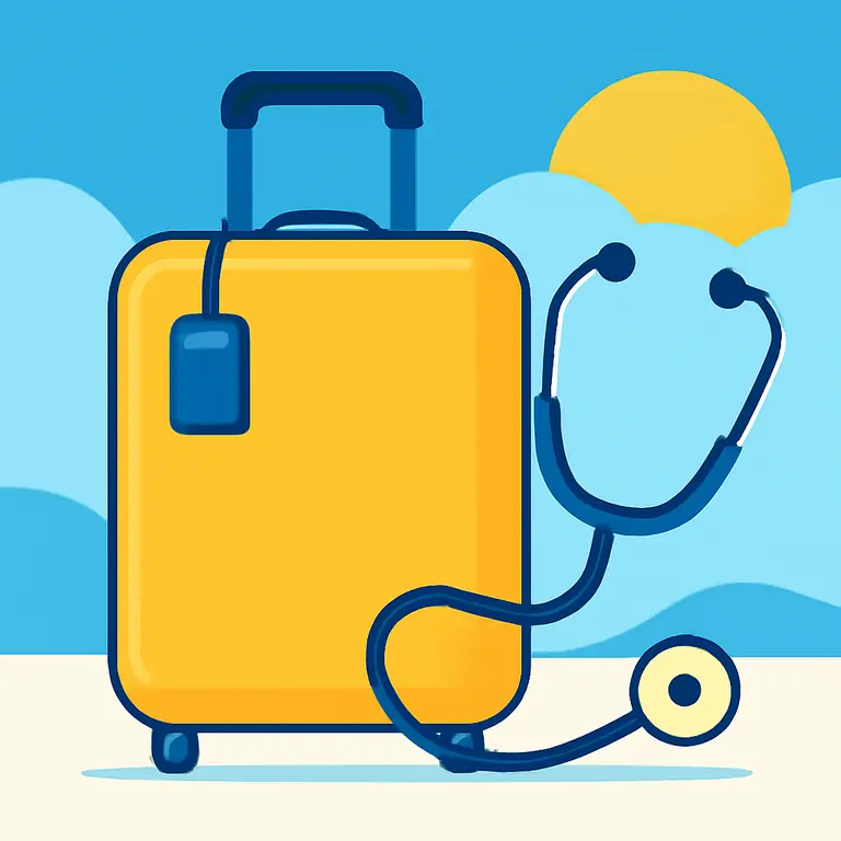 Путешествие и здоровье - обложка пазла