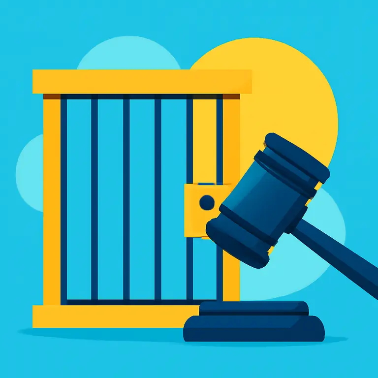 Тюрьма и право - обложка пазла