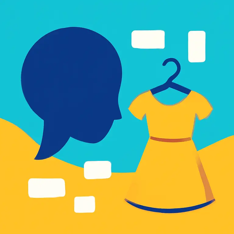 Лингвистика и одежда - обложка пазла