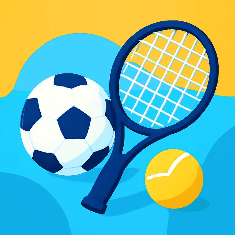 Спортивные развлечения - обложка пазла