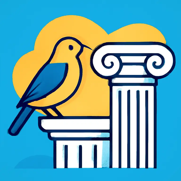 Птицы и древности - обложка пазла