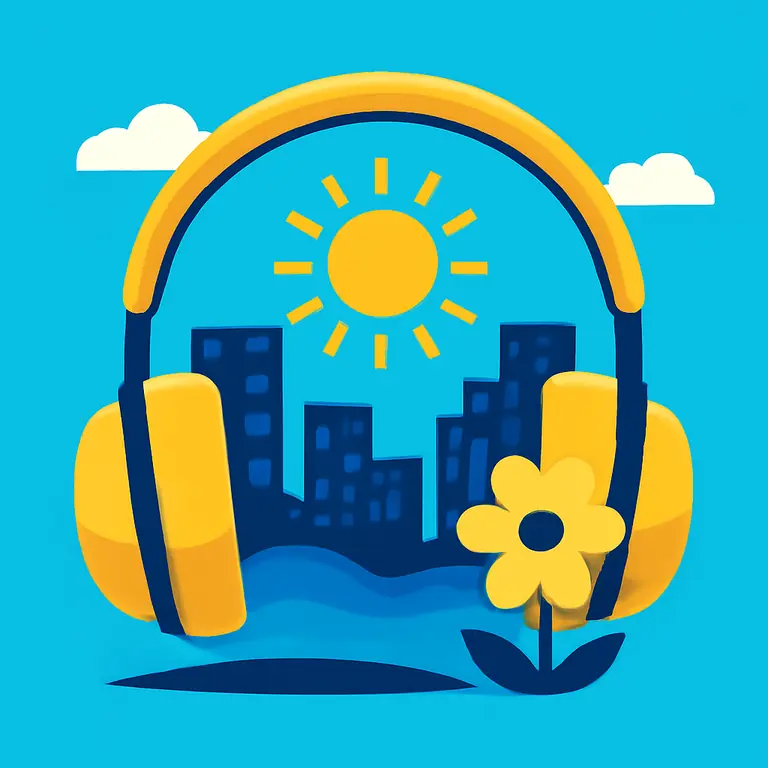 Летние звуки города - обложка пазла