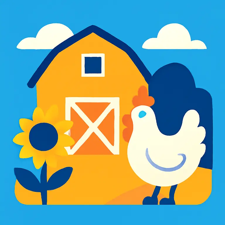 Деревенские мотивы - обложка пазла