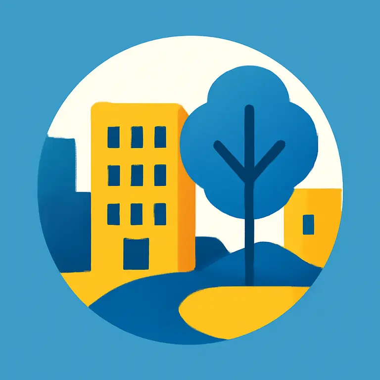 Городская среда - обложка пазла