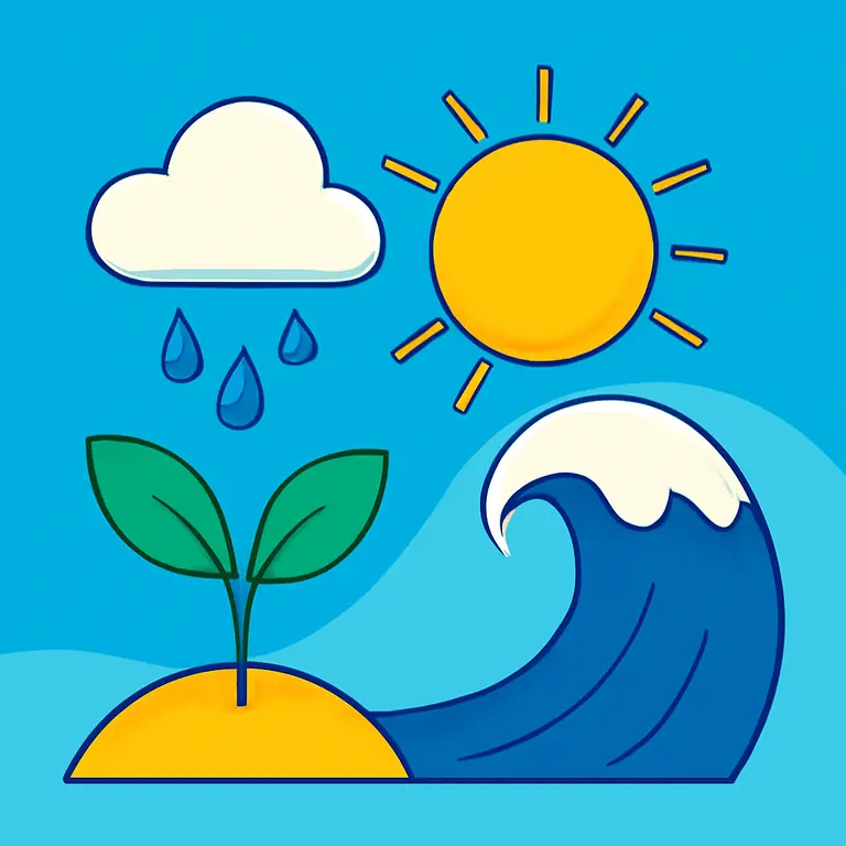 Природные процессы и явления - обложка пазла