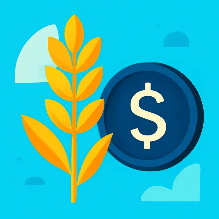 Сельское хозяйство и финансы - обложка пазла