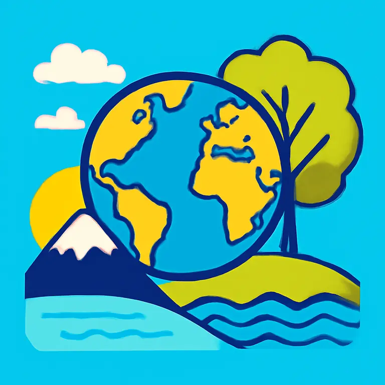 Природные и географические термины - обложка пазла