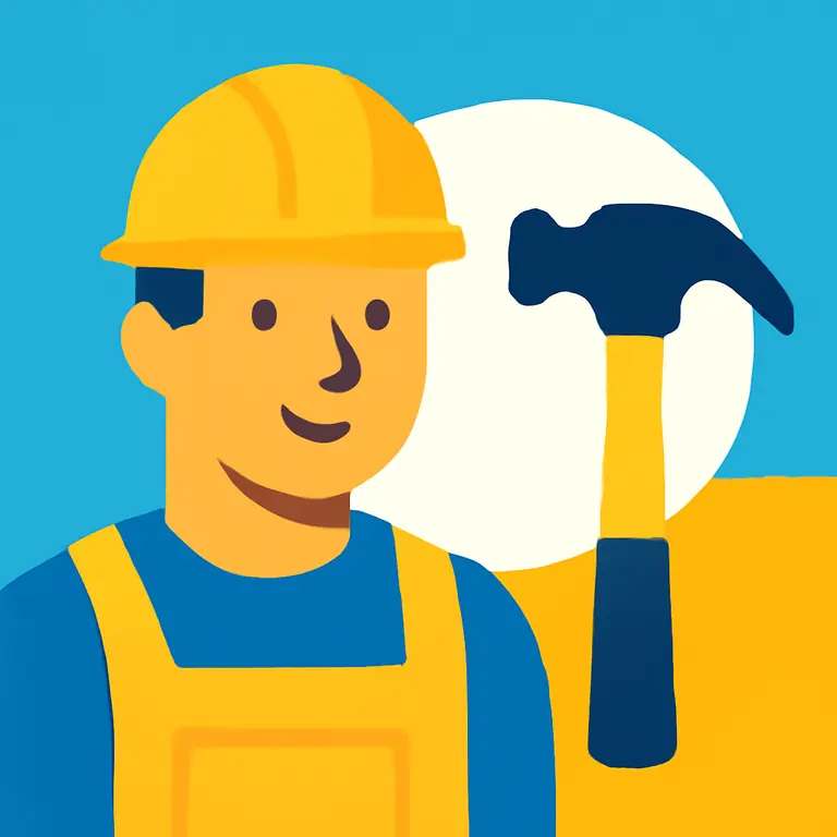 Профессии и инструменты труда - обложка пазла