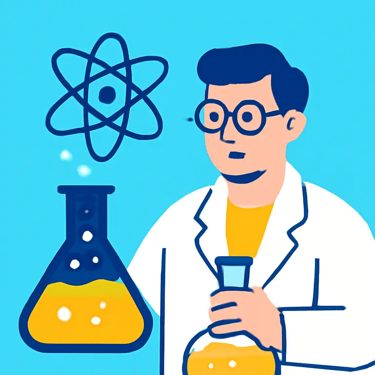 Профессии и химия - обложка пазла