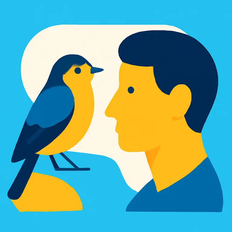 Птицы и личности - обложка пазла