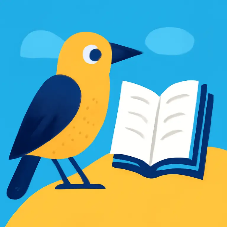 Птицы и слова прошлого - обложка пазла