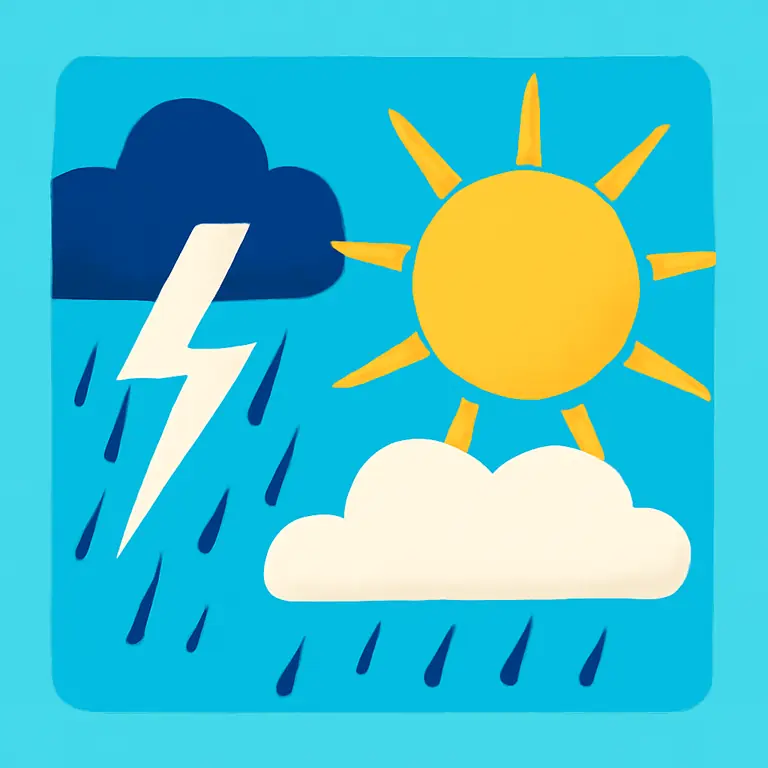 Природные явления и погода - обложка пазла