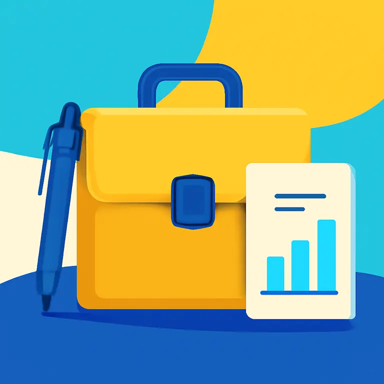 Деловые термины - обложка пазла