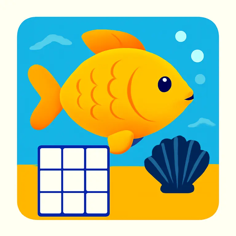 Морские обитатели - обложка пазла