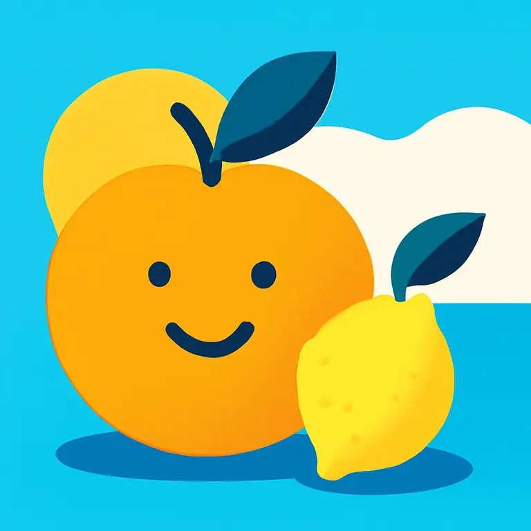 Фрукты и характеры - обложка пазла