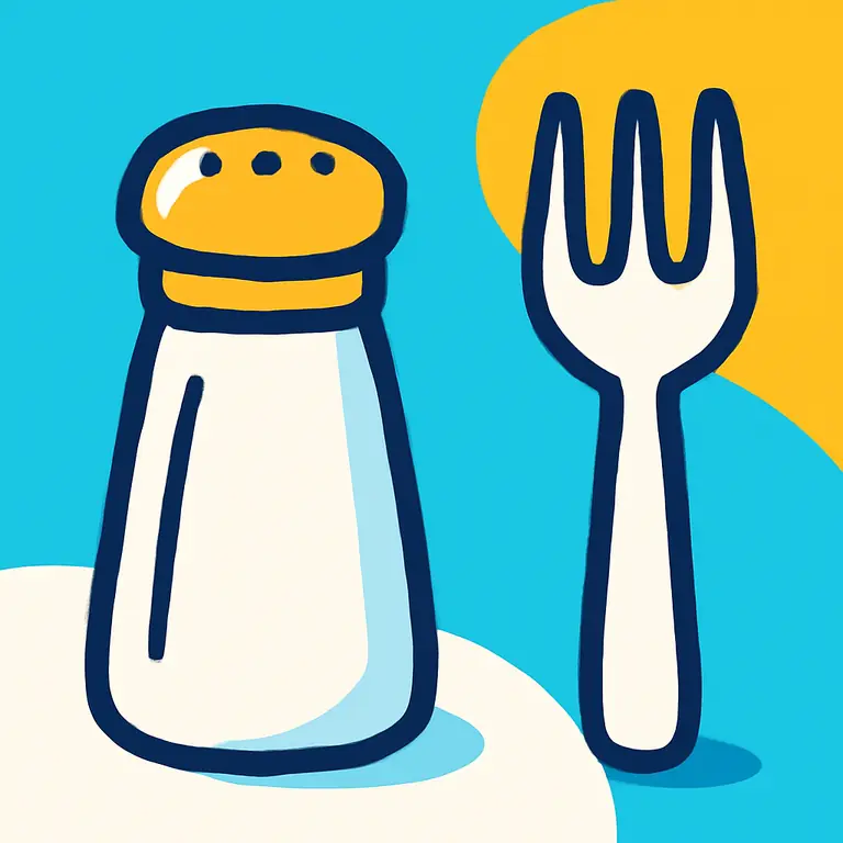 Кухонные мелочи и символы - обложка пазла