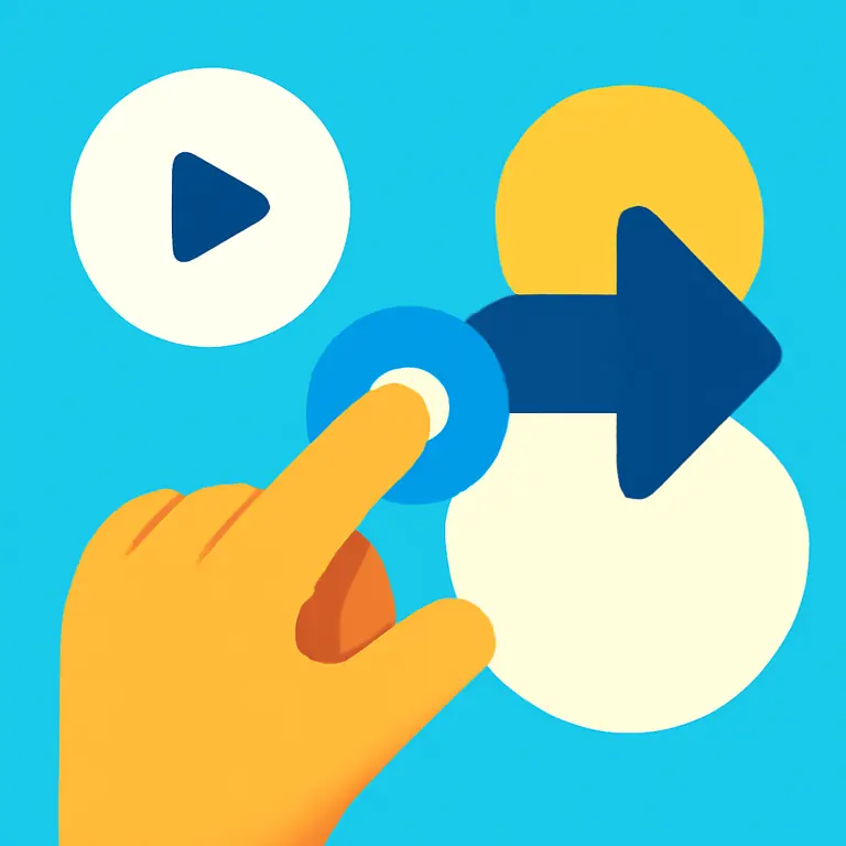 Глаголы действий - обложка пазла