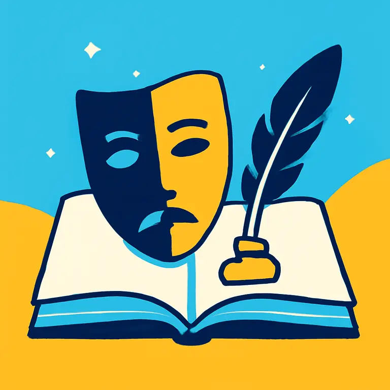 Театр и литература - обложка пазла