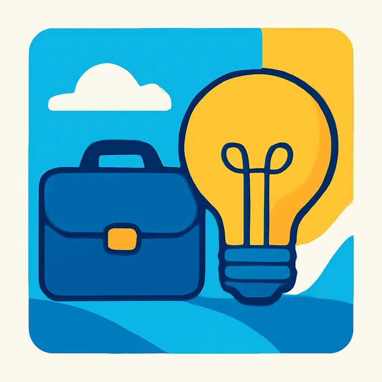 Мир бизнеса и творчества - обложка пазла