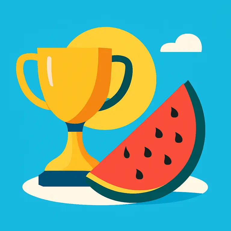 Летние вкусы и победы - обложка пазла