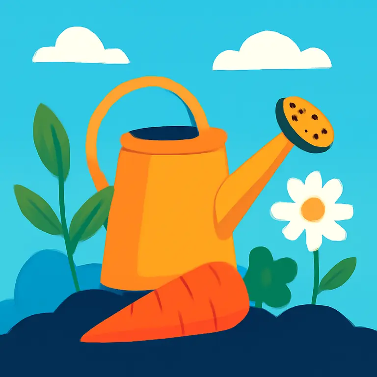 Весенний огород и сад - обложка пазла