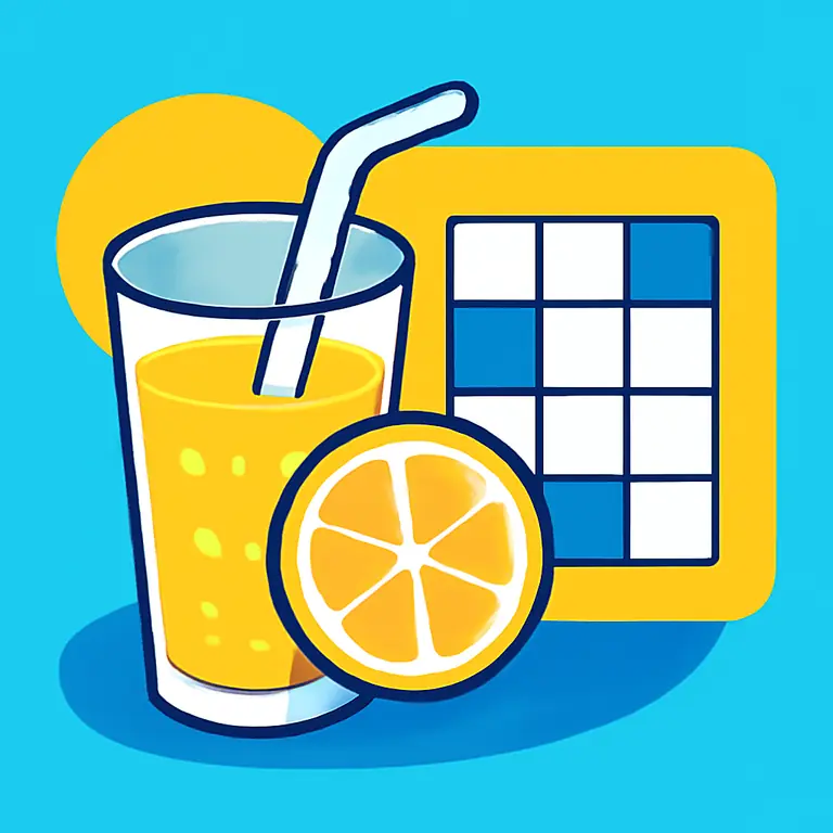 Напитки и термины - обложка пазла