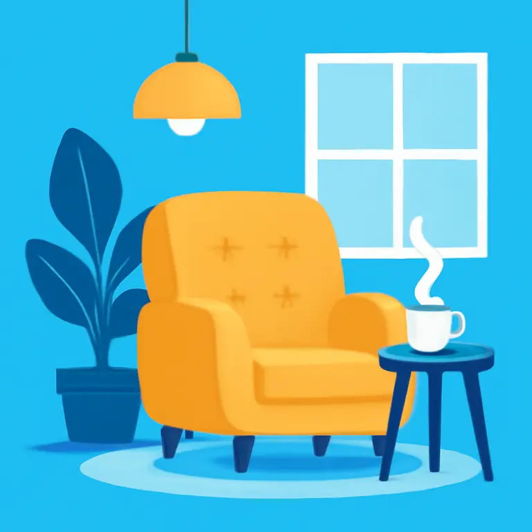 Теплые уголки дома - обложка пазла