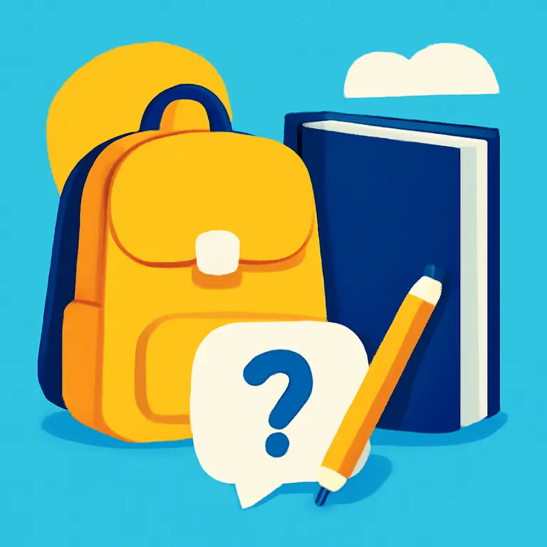 Школьные термины - обложка пазла