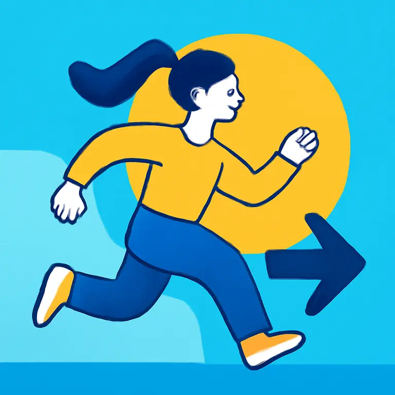 Движение и действия - обложка пазла