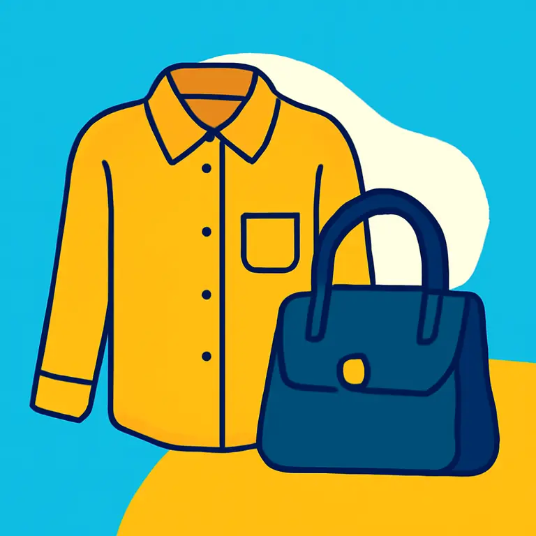 Одежда и аксессуары - обложка пазла