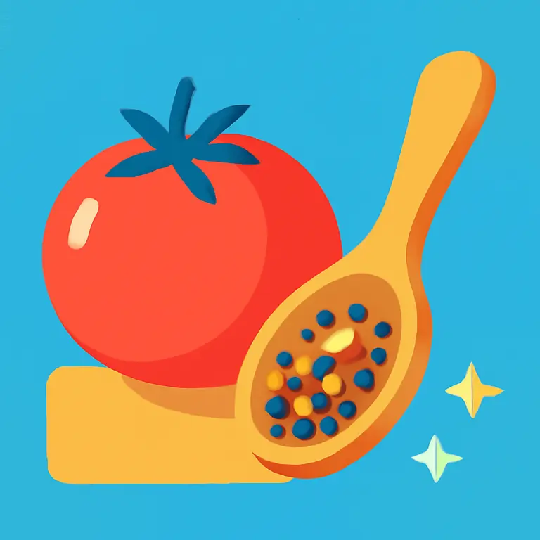 Вкусные продукты и специи - обложка пазла