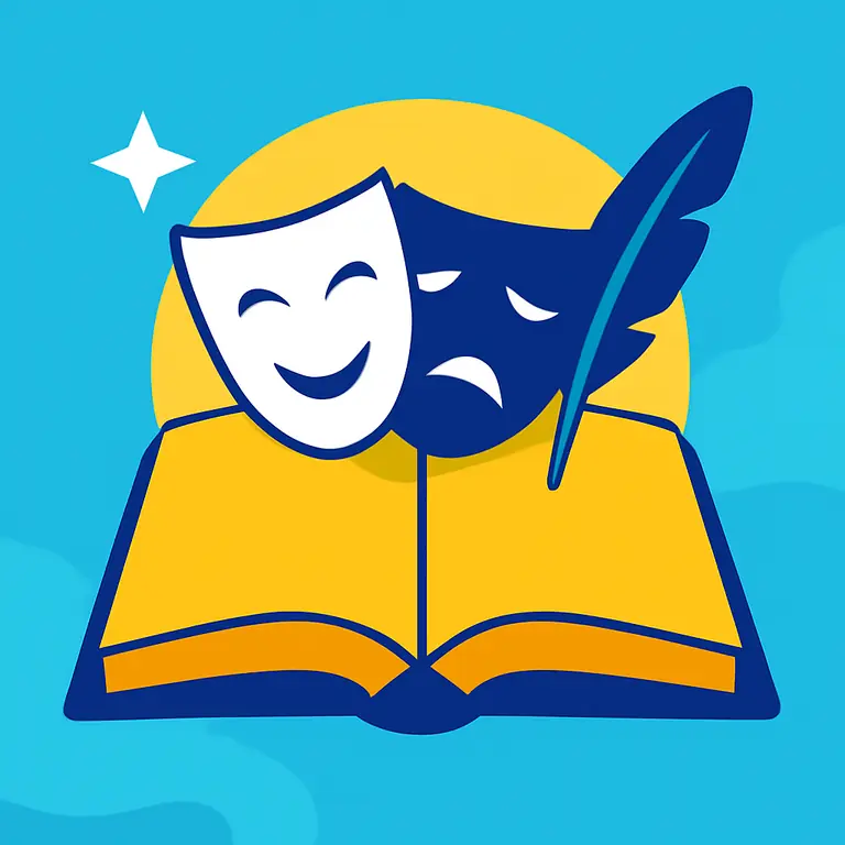 Литературно театральные термины - обложка пазла