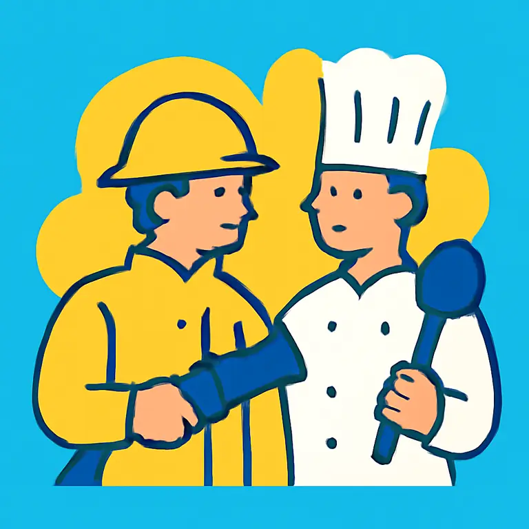 Профессии и роли - обложка пазла