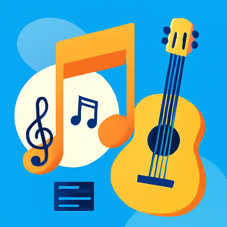 Музыкальные термины и стили - обложка пазла