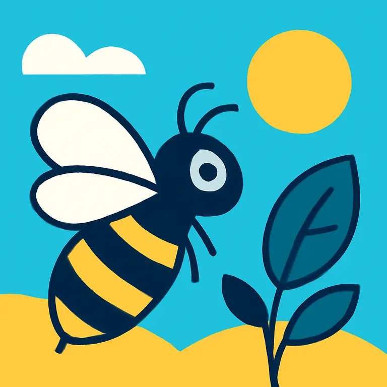 Насекомые и природа - обложка пазла