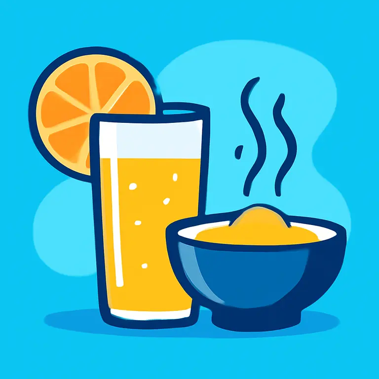 Напитки и блюда - обложка пазла