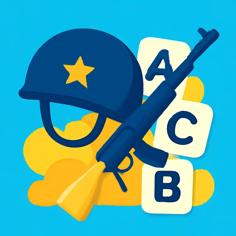 Военная лексика и термины - обложка пазла