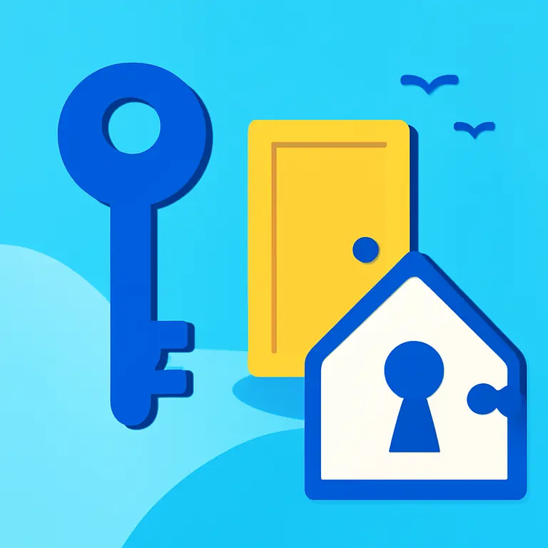 Комнаты и загадки дома - обложка пазла