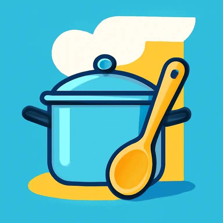 Кухонные принадлежности и действия - обложка пазла